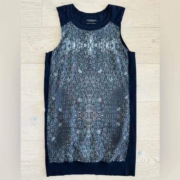 All Saints above the knee dress with printed front - Picture 1 of 5